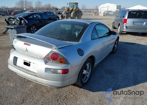 2003 Mitsubishi Eclipse Gs z USA, uszkodzony, nr VIN 4A3AC44G33E049059